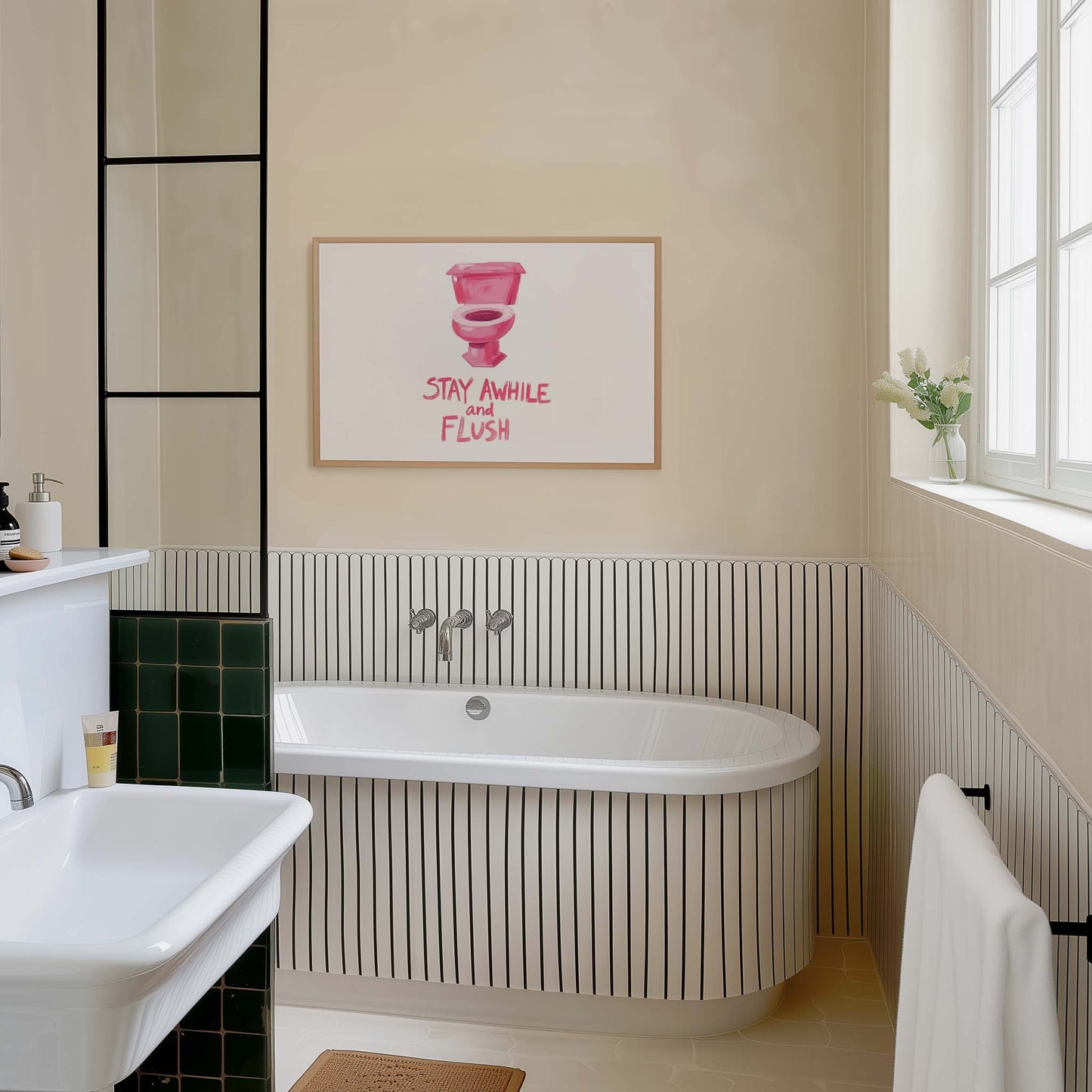 Stay Awhile and Flush