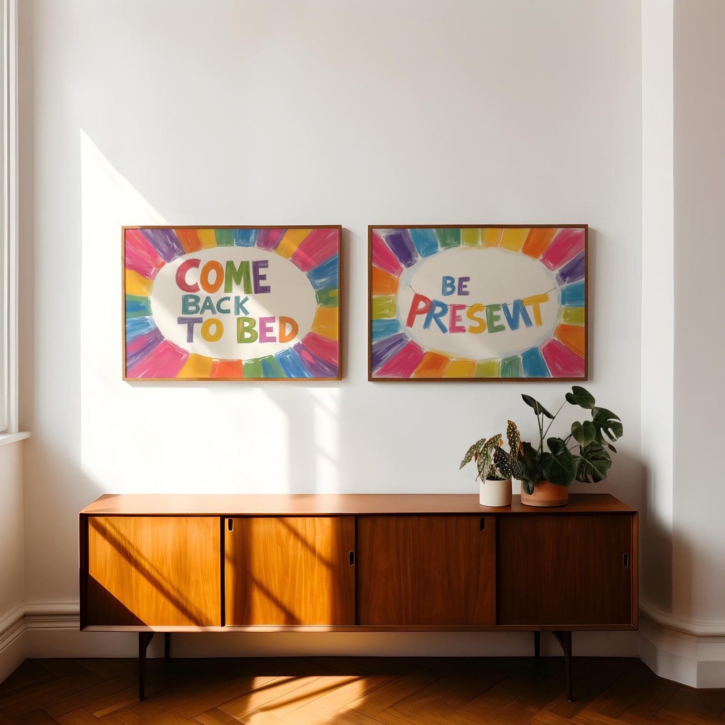 Colorful Quote Prints - Set Of 2