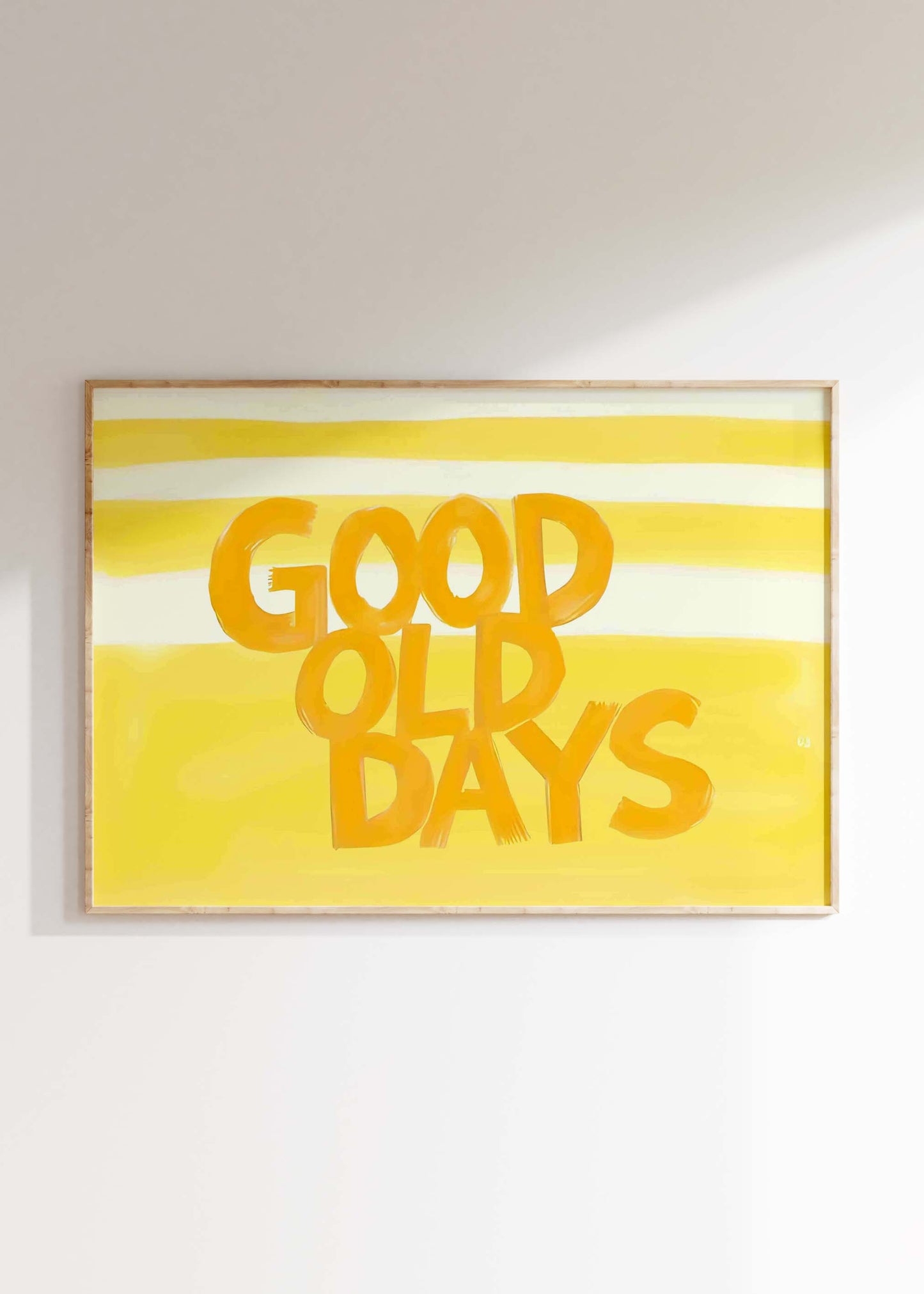 Good Old Days Yellow