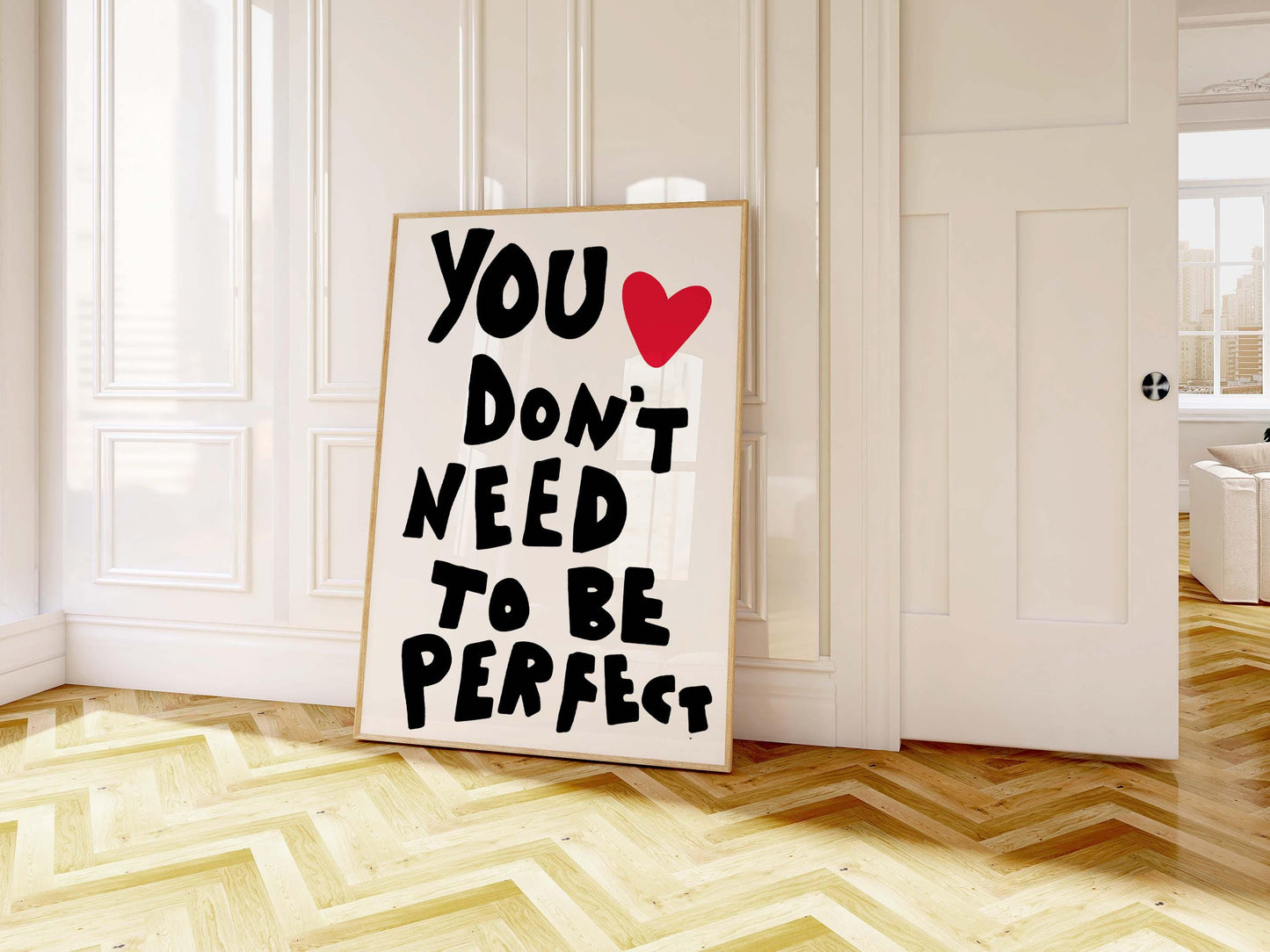 You Don't Need To Be Perfect