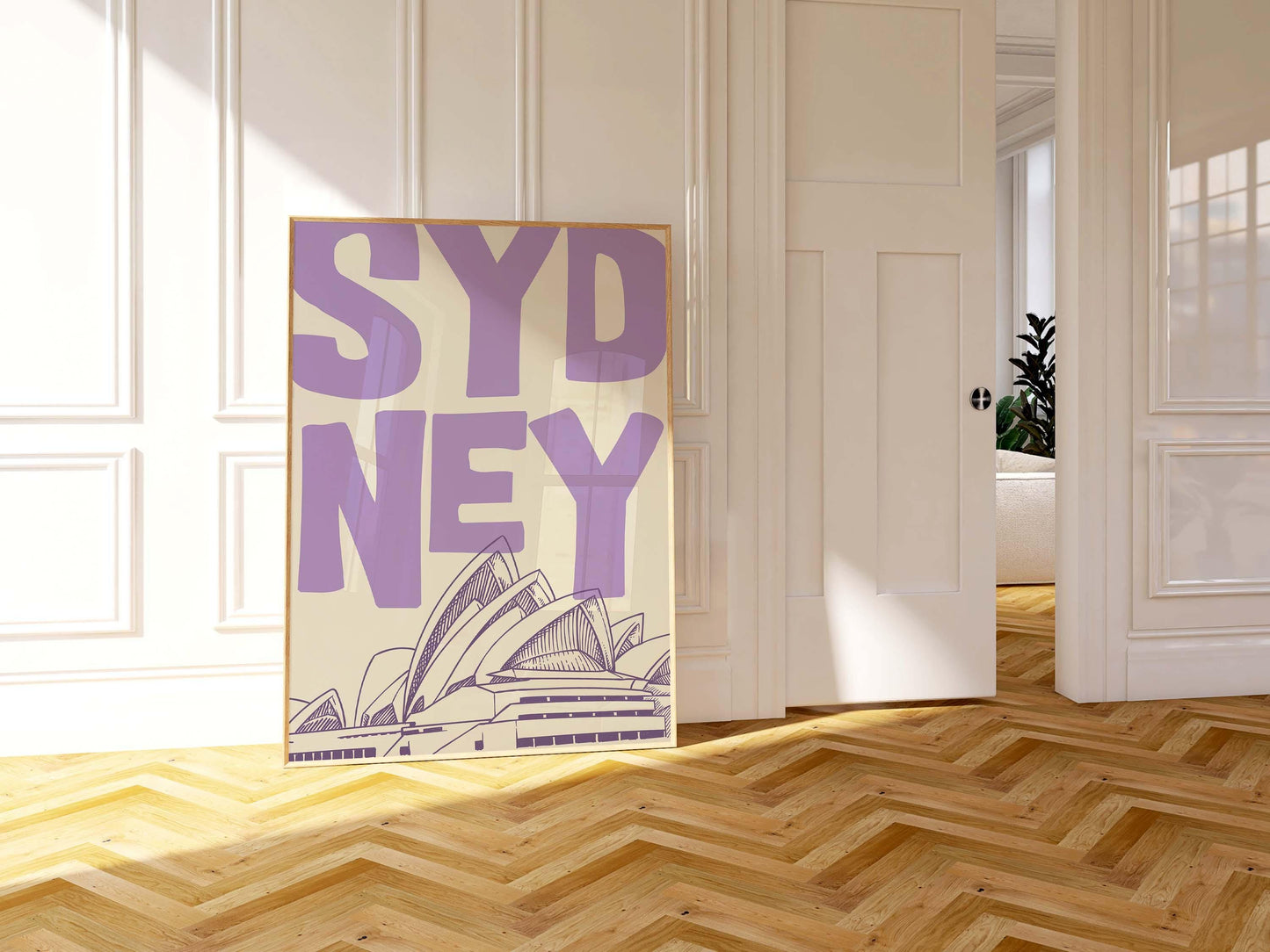 Sydney Opera House Purple