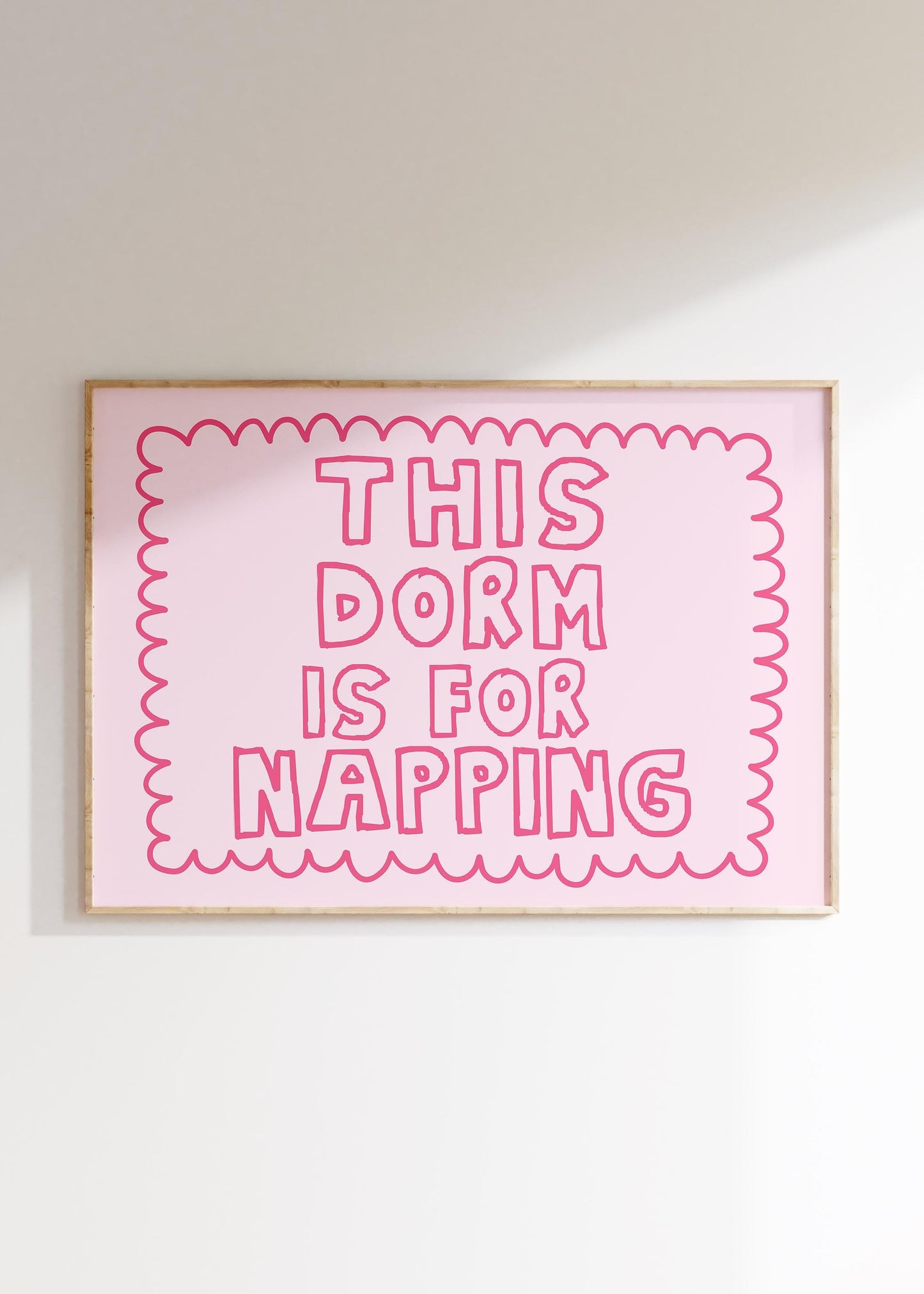 This Dorm is for Napping