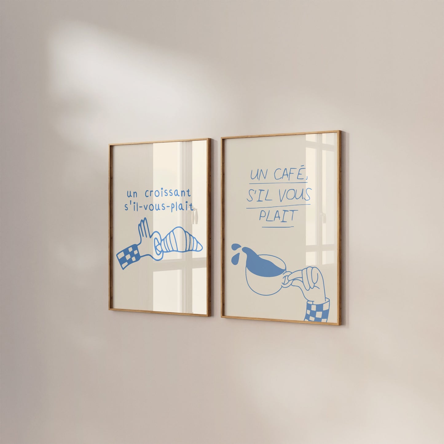 French Cafe - Set of 2