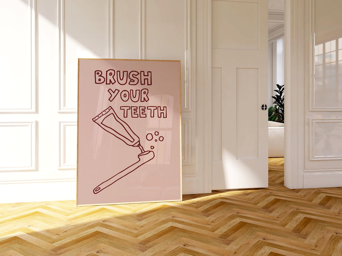 Brush Your Teeth Pink