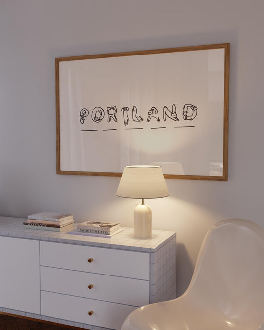 Quirky Portland Printable Wall Art