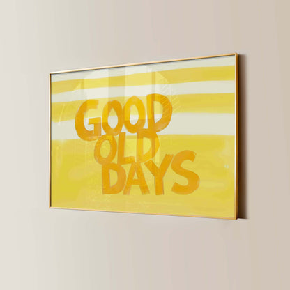 Good Old Days Yellow