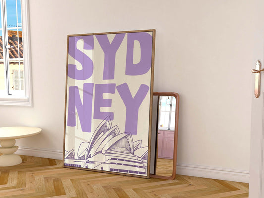 Sydney Opera House Purple