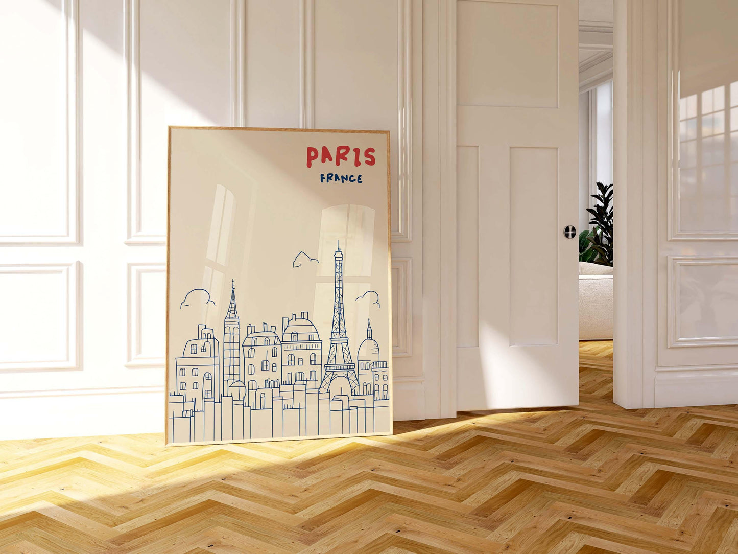 Paris France Skyline