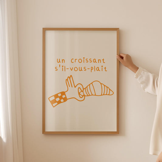 Croissant Please Orange