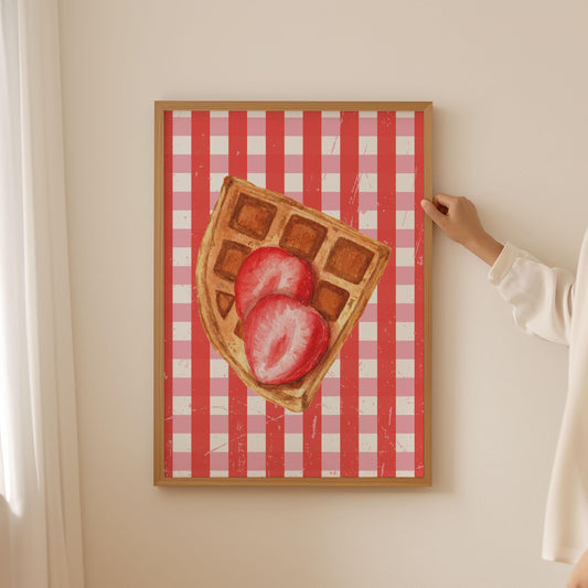Strawberry Waffle
