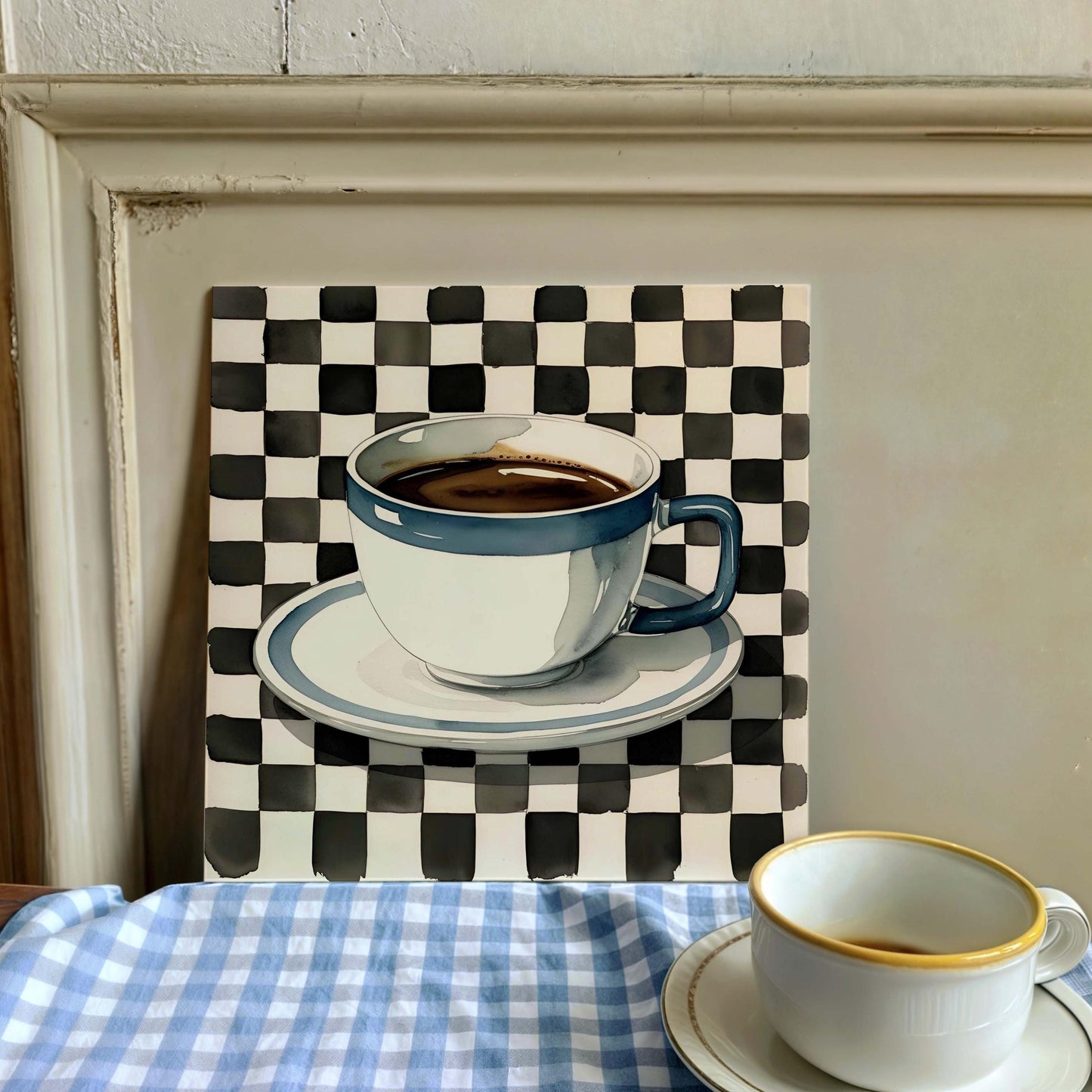 Coffee Checkerboard