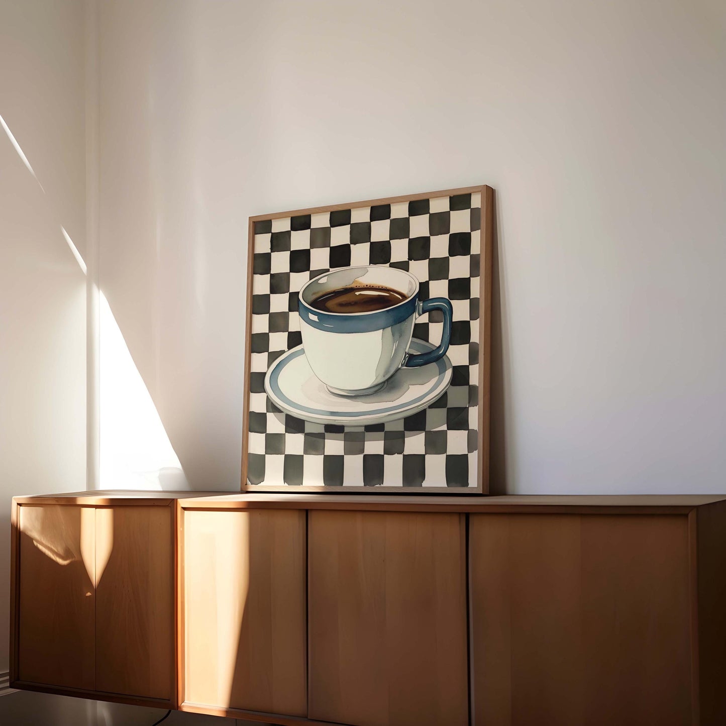 Coffee Checkerboard