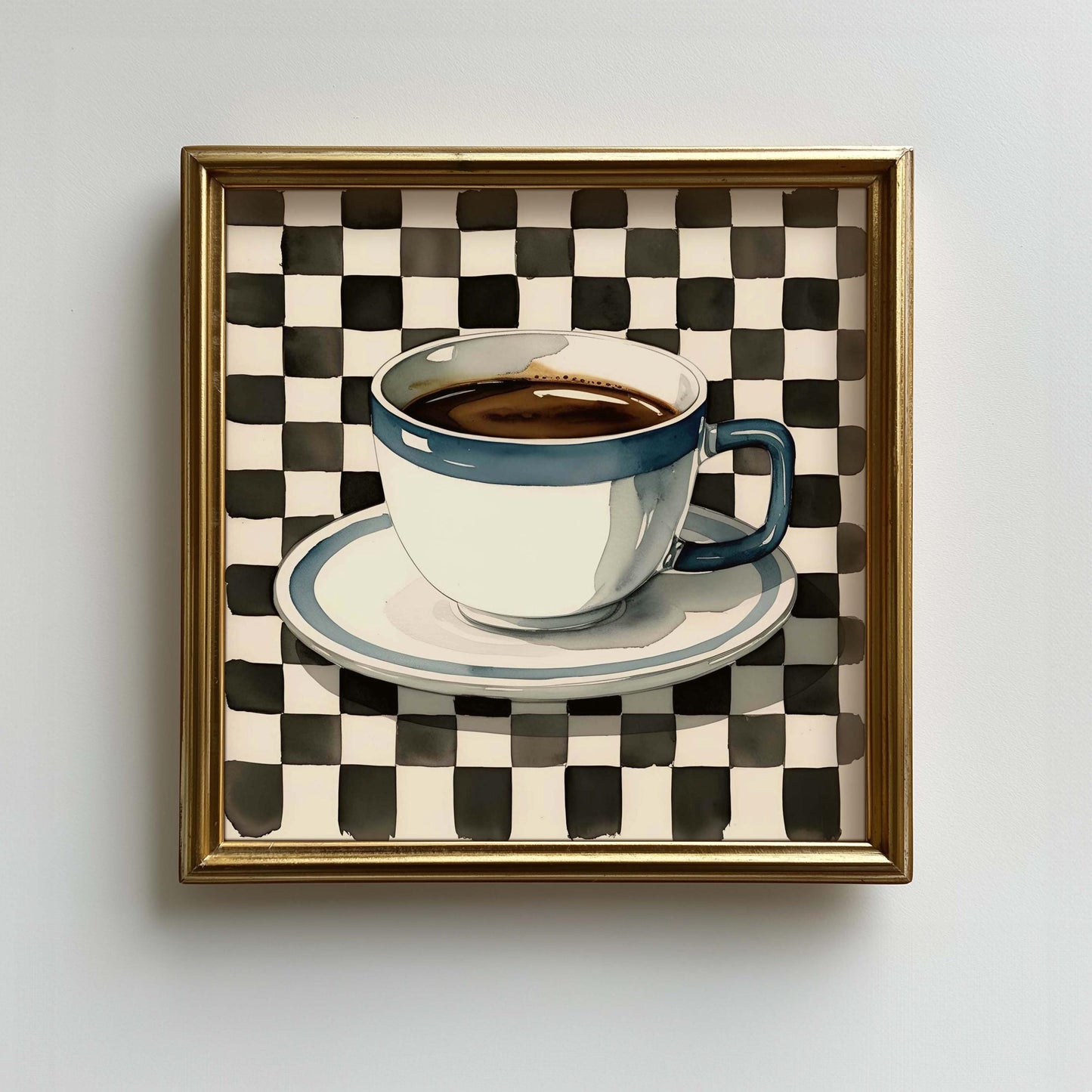 Coffee Checkerboard