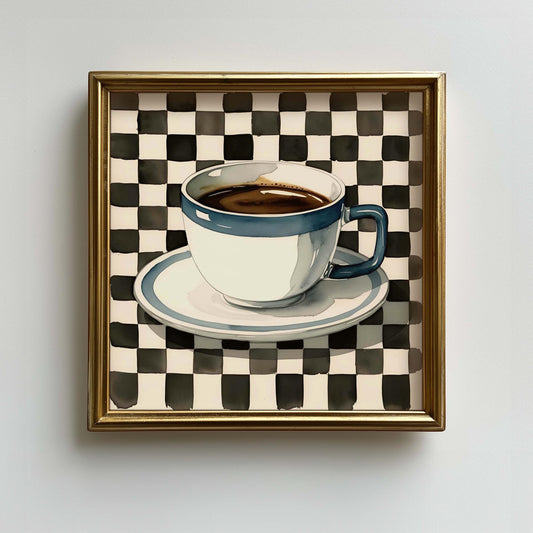 Coffee Checkerboard