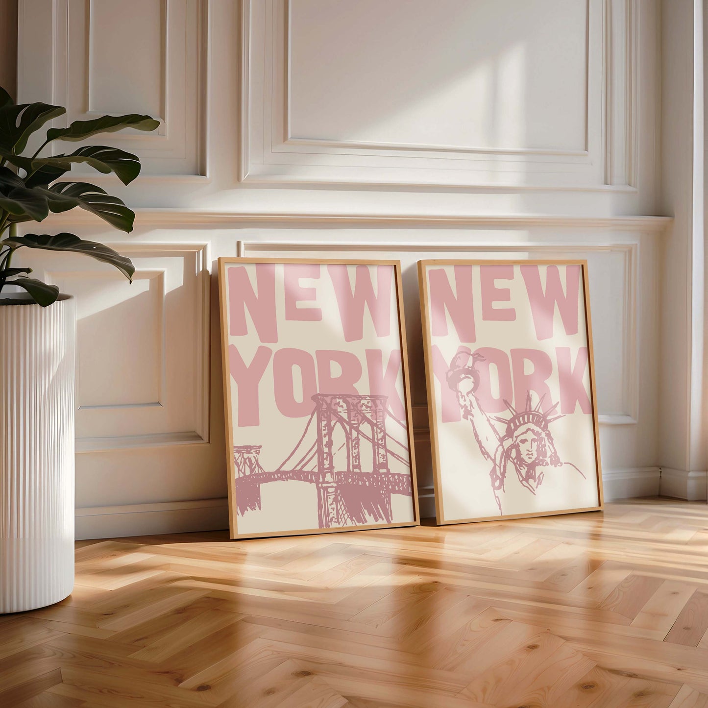 New York Icons - Set Of 2
