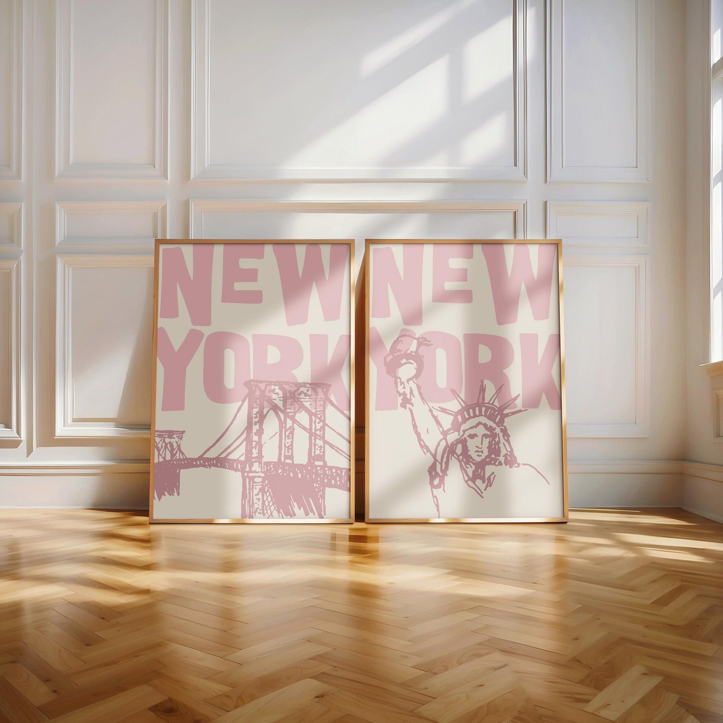 New York Icons - Set Of 2