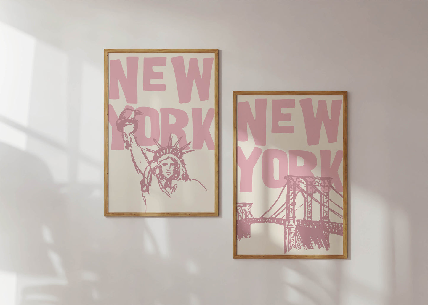 New York Icons - Set Of 2